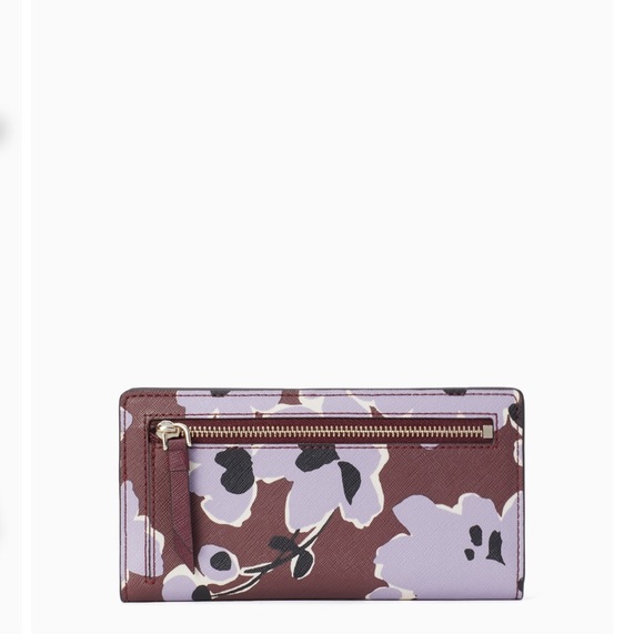 Kate spade cameron floral bouquet large wallet NWT - Picture 2 of 4